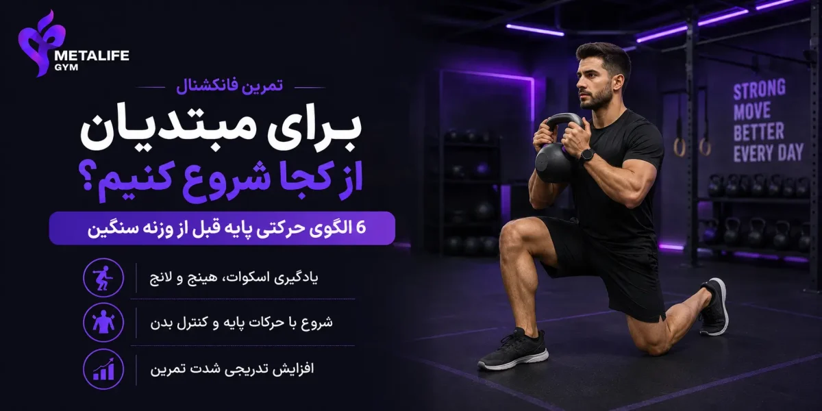 تمرین فانکشنال برای مبتدیان؛ 6 الگوی حرکتی پایه که قبل از وزنه سنگین باید یاد بگیرید