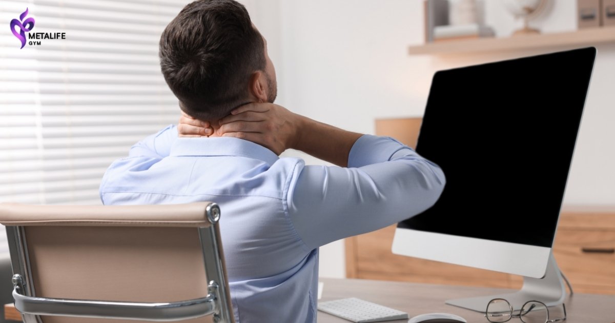 تمرینات اصلاحی گردن درد پشت میز